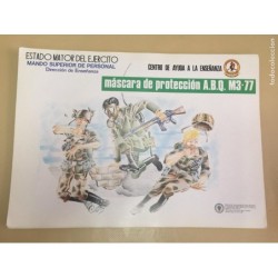 ESTADO MAYOR DEL EJERCITO. DIRECCION DE ENSEÑANZA.39 LAMINAS. AÑOS 1976-1982.