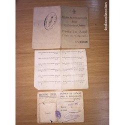 DIVISION AZUL. ANGEL MARCOS RIVERO. CRUZ DE HIERRO. DOCUMENTACION Y PERIODICOS. EXCLUSIVO
