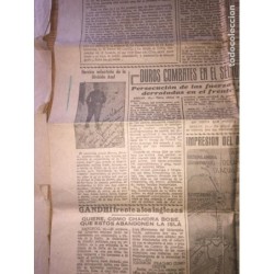 DIVISION AZUL. ANGEL MARCOS RIVERO. CRUZ DE HIERRO. DOCUMENTACION Y PERIODICOS. EXCLUSIVO
