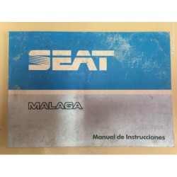 SEAT MALAGA-MANUAL DE INSTRUCCIONES-AÑO 1987.