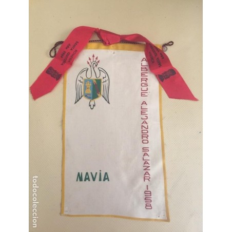 BANDERIN NAVIA. ASTURIAS. AÑO 1958.