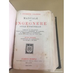 HUTE. INGENIERIA MODERNA MANUAL ENCICLOPEDICO. 2 EDICION. EDICION EN ITALIANO. 6 VOLUMENES. 1926.