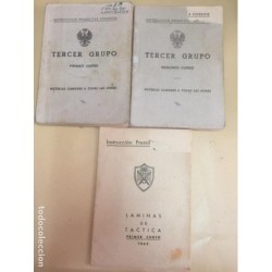INSTRUCCION PRELIMITAR SUPERIOR TERCER GRUPO. PRIMER- SEGUNDO CURSO. LAMINAS DETÁCTICAS. AÑOS1960-62
