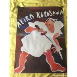 AKIRA KUROSAWA.LOS FILMS EL BUHO. CARTEL.