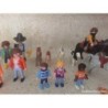 PLAYMOBIL. LOTE DE 20 PIEZAS.