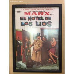 EL HOTEL DE LOS LIOS - WILLIAN A. SEITER - HERMANOS MARX- 33x23CM - 1982 - REESTRENO EN ESPAÑA