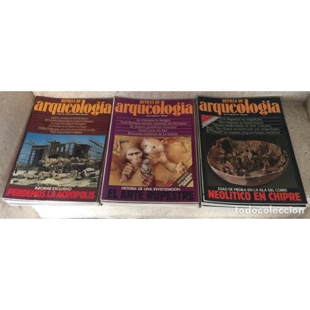 REVISTA DE ARQUEOLOGÍA. 23 NÚMEROS. DESDE NUMERO 1.