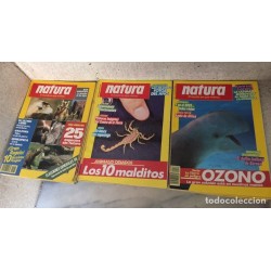 NATURA. 14 REVISTAS.