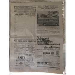 AUTOREVISTA. SEMANARIO DEL MOTOR. N°268. AÑO 1962.