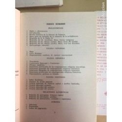 GUIA DE LA IGLESIA EN VALENCIA. VOLUMEN I-II-III. AÑO 1975.