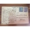 JOSE RIBELLES COMIN. TARJETA POSTAL FIRMADA POR EL AUTOR-ESCRITOR Y DIRIGIDA A UN AMIGO.OCTUBRE 1943