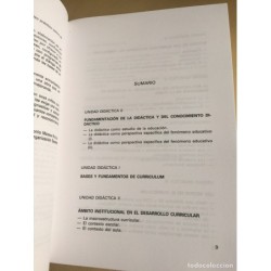 Didáctica: Adaptación 1-El curriculum:Fundamentación,diseño,desarrollo y evaluación.2 EDICION. 1998.