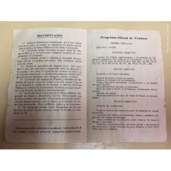 CUENCA. DOCUMENTACIÓN Y EJERCICIOS PARA EL CARNET DE 3ª CLASE. MOTOCICLETAS.
