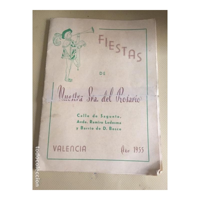 CALLE SAGUNTO VALENCIA. NUESTRA SEÑORA DEL ROSARIO.AÑO 1955.