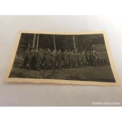 ALEMANIA NAZI. FOTOGRAFIA.SOLDADOS EN FORMACION.