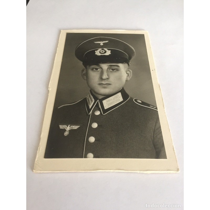 ALEMANIA NAZI.SOLDADO. FOTO EN CARTON GRUESO. ORIGINAL. ALEMANIA NAZI.SOLDADO. FOTO EN CARTON GRUESO. ORIGINAL.