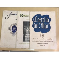 3 REVISTAS JUVENTUDES. AÑOS 40.
