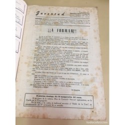 3 REVISTAS JUVENTUDES. AÑOS 40.
