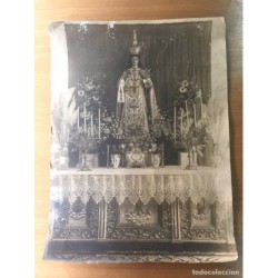 SEVILLA. ANTIGUA FOTOGRAFÍA VIRGEN DE LAS MERCEDES. AÑO 1947