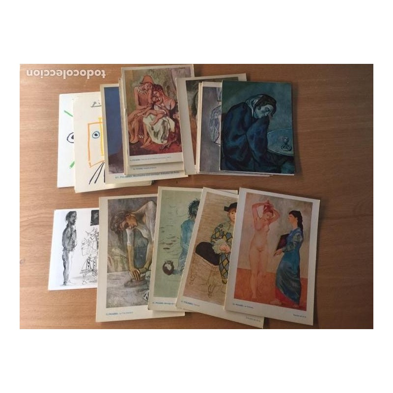 PICASSO. COLECCION 26 POSTALES ORIGINALES.
