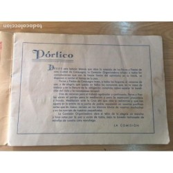 CONSUEGRA. PROGRAMA DE FERIAS Y FIESTAS. AÑO 1959.