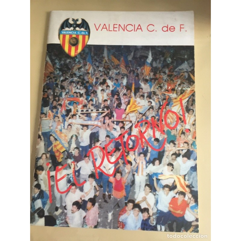 VALENCIA C. DE F. -REVISTA DEL VALENCIA CLUB DE FUTBOL-AÑO 1987.