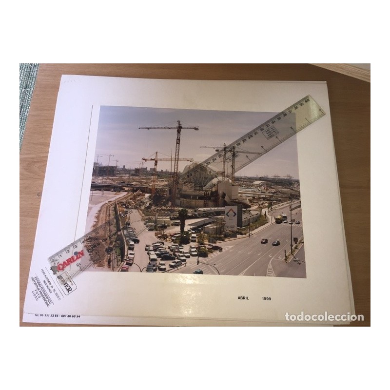 VALENCIA. REPORTAJE FOTOGRÁFICO CIUDAD DE LAS CIENCIAS. DESDE SUS INICIOS. EXCLUSIVA. AÑOS 1998-1999