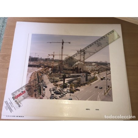 VALENCIA. REPORTAJE FOTOGRÁFICO CIUDAD DE LAS CIENCIAS. DESDE SUS INICIOS. EXCLUSIVA. AÑOS 1998-1999