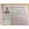 ACCIONES DE LA COMPAÑIA TELEFONICA NACIONAL DE ESPAÑA. 10 HOJAS. VARIOS TITULOS. AÑOS 1957-1967.