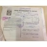 ACCIONES DE LA COMPAÑIA TELEFONICA NACIONAL DE ESPAÑA. 10 HOJAS. VARIOS TITULOS. AÑOS 1957-1967.