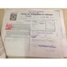 ACCIONES DE LA COMPAÑIA TELEFONICA NACIONAL DE ESPAÑA. 10 HOJAS. VARIOS TITULOS. AÑOS 1957-1967.