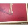 DOS OLEOS SOBRE TABLA. BAILARINAS. FIRMADADOS J. BALAGUER.