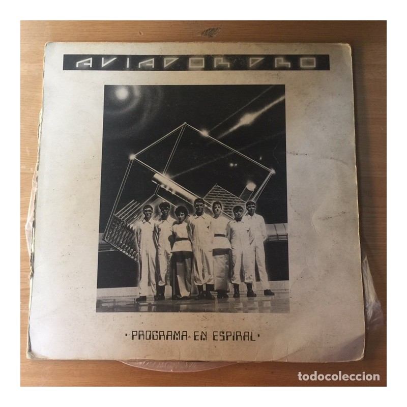 AVIADOR DRO. PROGRAMA EN ESPIRAL. MAXI SINGLE. AÑO 1982.
