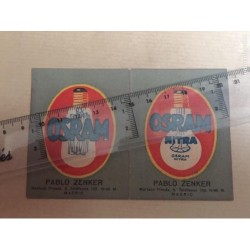 OSRAM-NITRA. ILUMINACIÓN. CALENDARIO AÑO 1925.