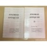 CATALOGO DE ANCLAS Y ZEPOS. RECUPERADOS EN EL MEDITERRANEO. ANCORAE ANTIQUAE. 2 FOLLETOS. AÑO 1976.