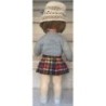 MUÑECA NOVO GAMA 12 VIRGINIA. ARTICULADA. CUERPO PLASTICO BLANCO.CABEZA Y BRAZOS GOMA. OJOS MOVILES.