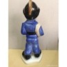 VALENCIA. CUERPO DE BOMBEROS. FIGURA DE CERAMICA TENGRA. CONMEMORATIVA.