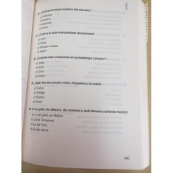 TEST GENERAL DE CULTURA. JAVIER FAUNDEZ DOMÍNGUEZ. EDITORIAL PSICOS. AÑO 1995