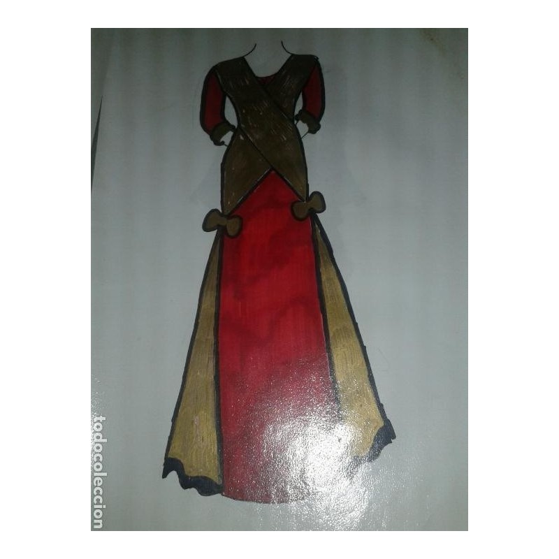 VESTIDOS DE MUJER.DISEÑO EN BOCETOS.200 MODELOS APROX.ANTIGUOS.