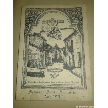 SAGUNTO.SEMANA SANTA SAGUNTINA.NUMERO 34.AÑO 1994.