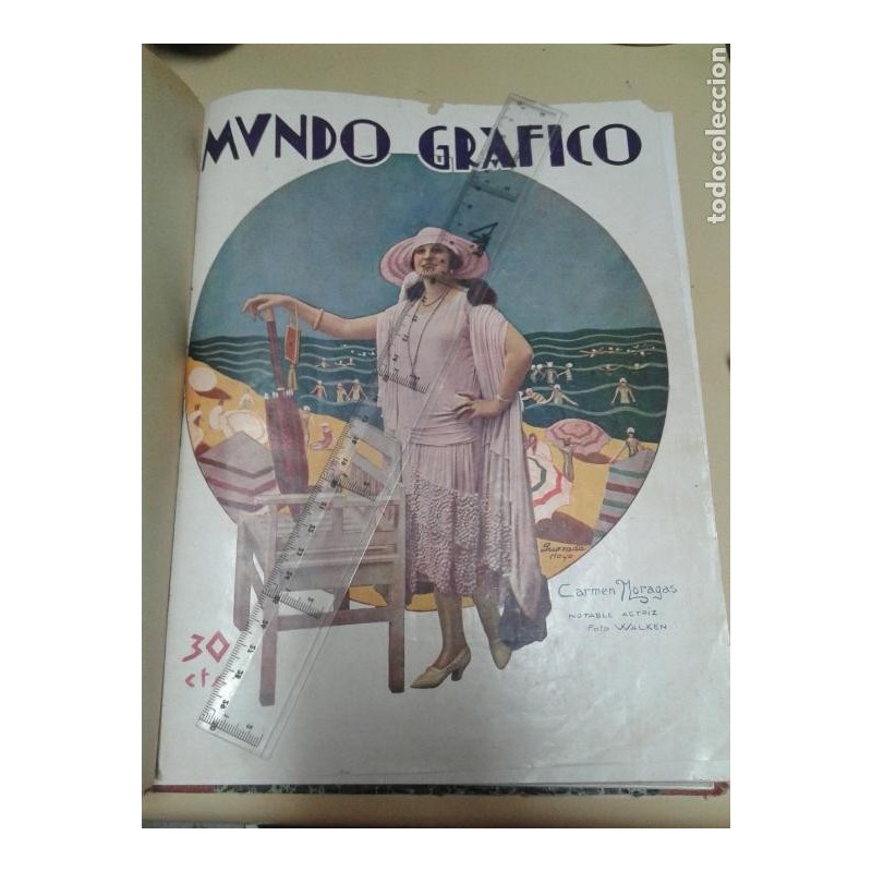 MUNDO GRAFICO-ENCUADERNADAS-20 REVISTAS-.AÑOS 1925 Y 1926.
