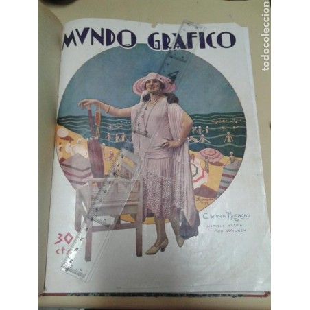 MUNDO GRAFICO-ENCUADERNADAS-20 REVISTAS-.AÑOS 1925 Y 1926.