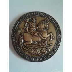 ALCOY. SAN JORGE.SAN JORDI.MEDALLA AÑO 2001.