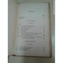 COMPENDIDO DE LA GRAMÁTICA DE LA LENGUA ESPAÑOLA. REAL ACADEMIA ESPAÑOLA.NUEVA EDICIÓN.AÑO 1930.
