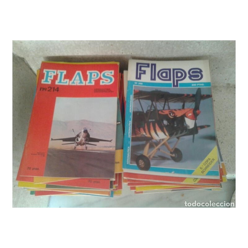 AERONAUTICA-ASTRONAUTICA-AEROMODELISMO-FLAPS-81 REVISTAS-82 NUMEROS. AERONAUTICA-ASTRONAUTICA-AEROMODELISMO-FLAPS-81 REVISTAS-82 NUMEROS.