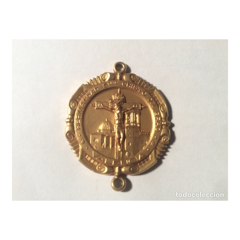 HERMANDAD SANTÍSIMO CRISTO DEL GRAO-MEDALLA-VALENCIA-AÑOS 50.