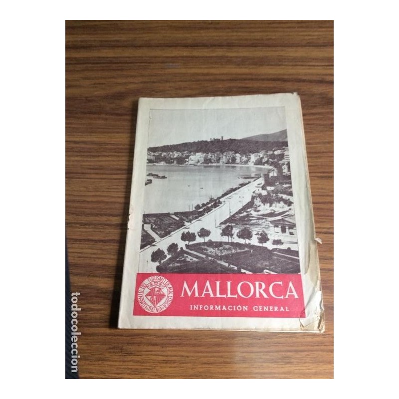 MALLORCA. GUIA TURÍSTICA Y PLANO. AÑO 1957.