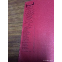 LITORAL REVISTA DE LA POESÍA Y PENSAMIENTO.NUEVA GENERACIÓN.N° 15 Y 16.DOBLE ESPECIAL.NOVIEMBRE 1970