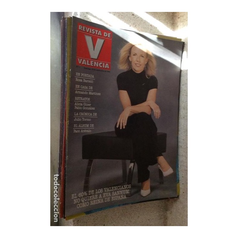 REVISTA DE VALENCIA. DIARIO DE VALENCIA.22 REVISTAS. DESDE EL N°1 AÑO 2001. REVISTA DE VALENCIA. DIARIO DE VALENCIA.22 REVISTAS. DESDE EL N°1 AÑO 2001.