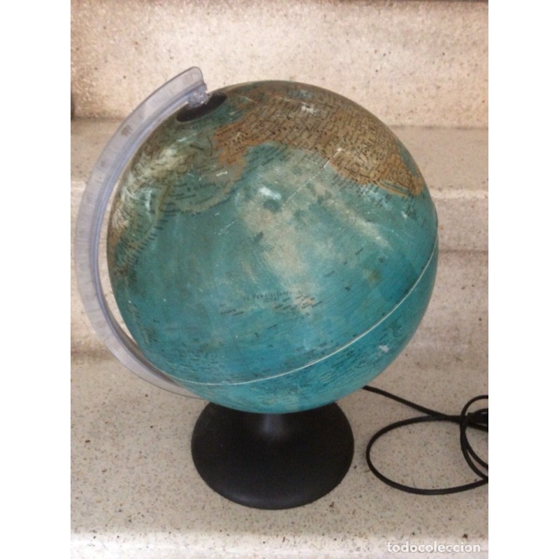 BOLA DEL MUNDO- GLOBO TERRAQUEO-CON LUZ- TECNODIDATTICA-ITALIA